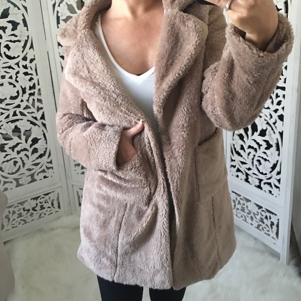 Faux Fur Teddy Coat - Picture 5 of 8